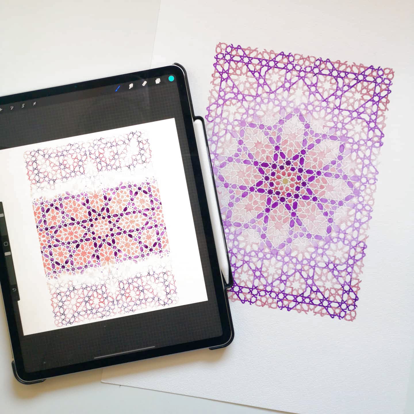 digital tools for Islamic geometric patterns designer